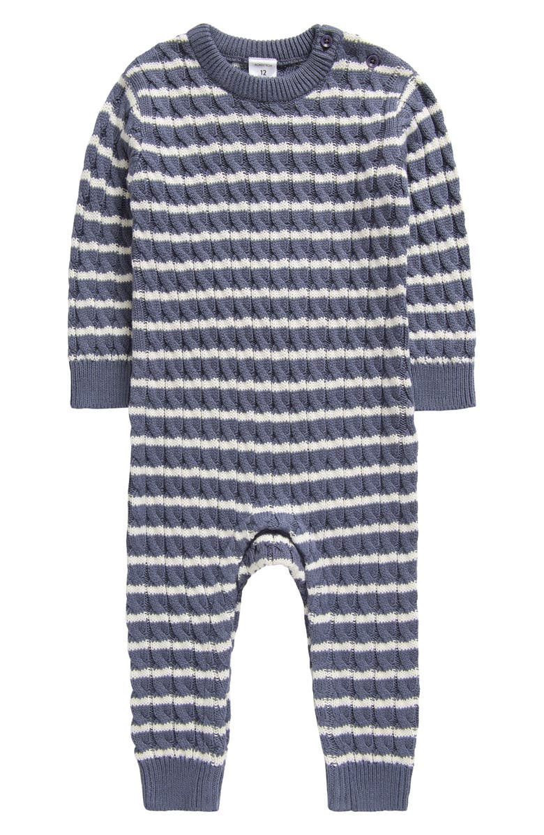 Nordstrom Cable Sweater Romper, Main, color, 