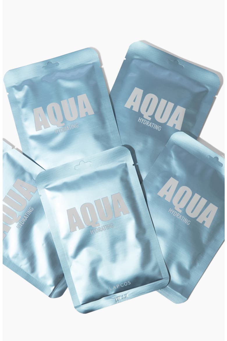 Aqua Hydrating Sheet Mask, Alternate, color, BLUE