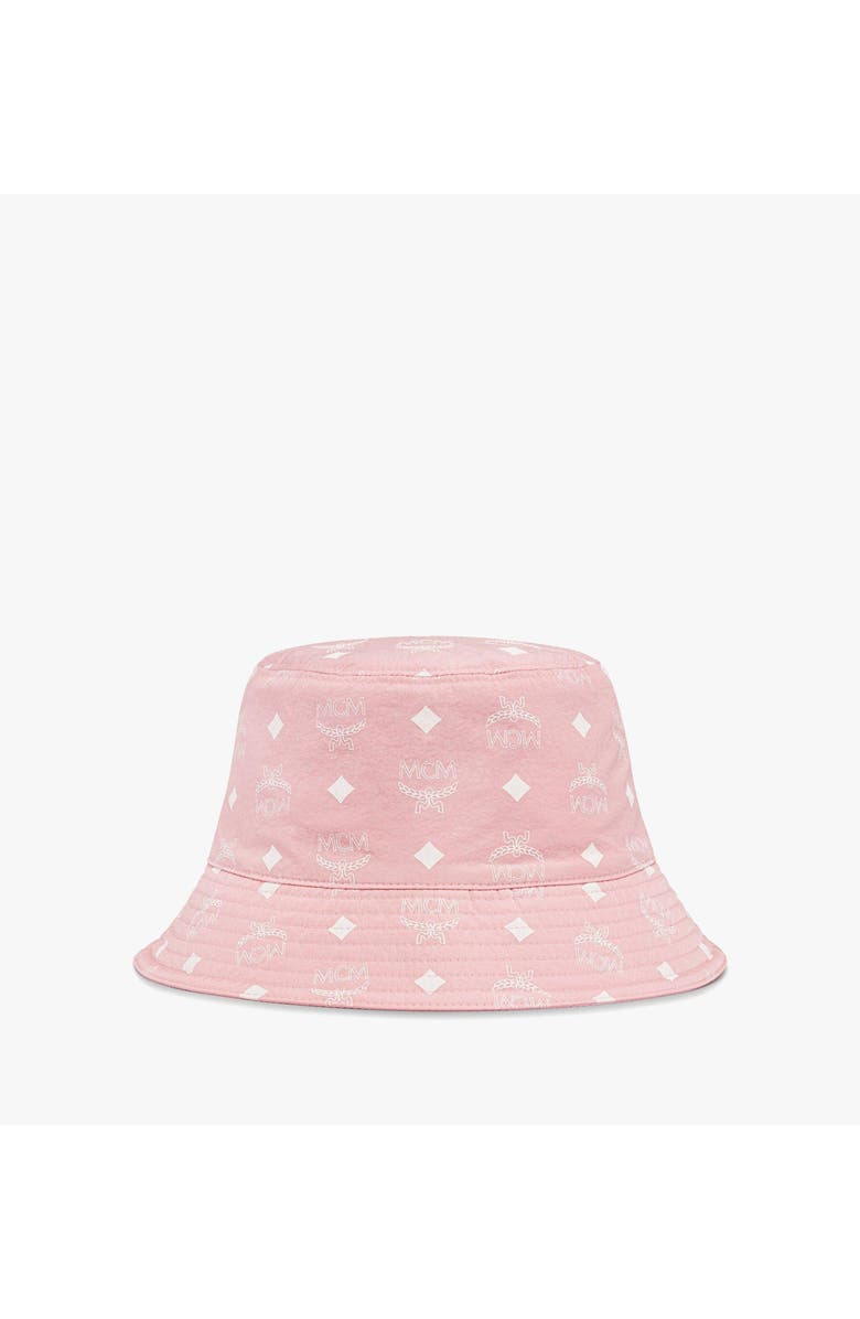 MCM Reversible Bucket Hat, Main, color, Soft Pink