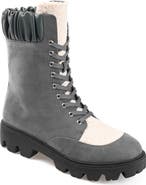 Journee Collection Elibor Faux Shearling Bootie