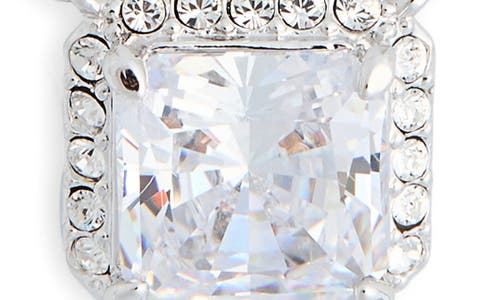 Nadri Cubic Zirconia Halo Pendant Necklace In Multi