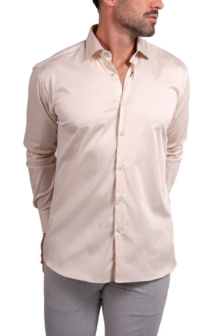Blacklabel Softstretch Ascension Button-Up Shirt, Alternate, color, BEIGE