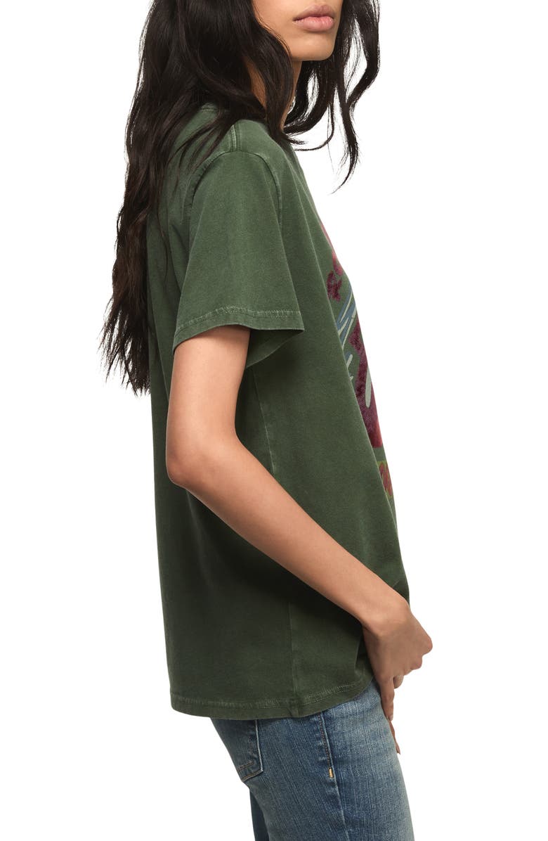 Lucky Brand Rolling Stones Voo Doo Boyfriend T-Shirt, Alternate, color, Sycamore