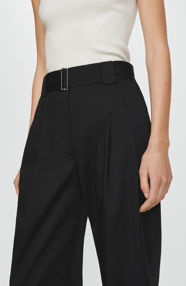 MANGO Pleated Suit Pants, Alternate, color, 