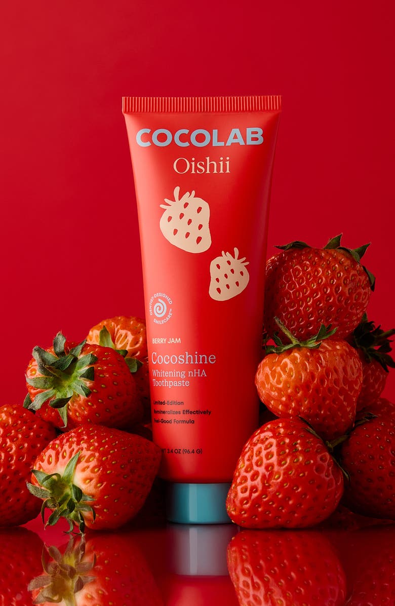 COCOLAB Cocoshine Whitening Toothpaste, Alternate, color,