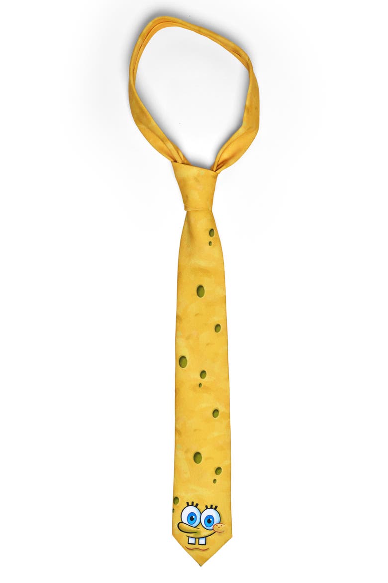SpongeBob SquarePants Tie, Main, color, YELLOW