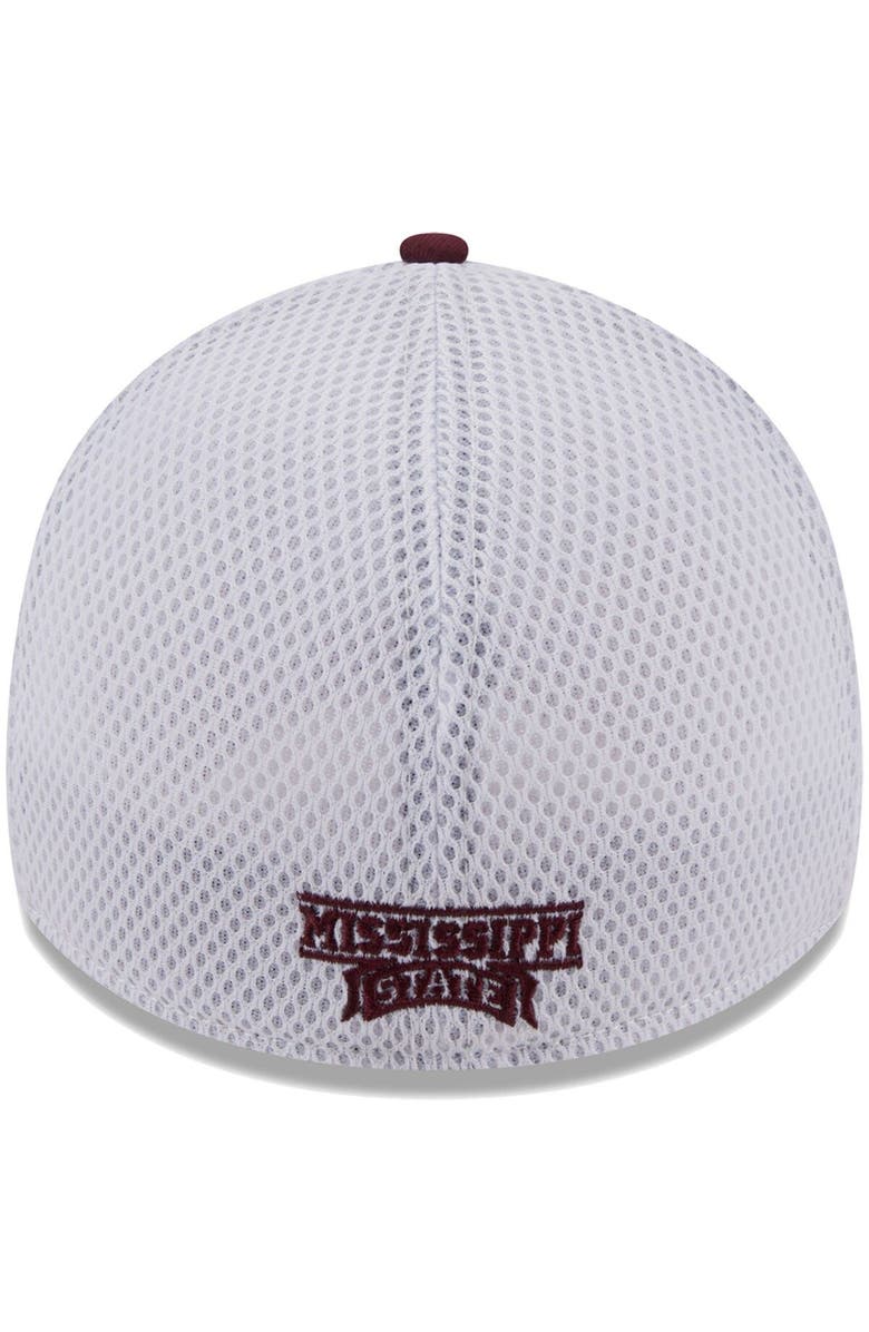 New Era Men's New Era Maroon Mississippi State Bulldogs Evergreen Neo 39THIRTY Flex Hat, Alternate, color, Maroon