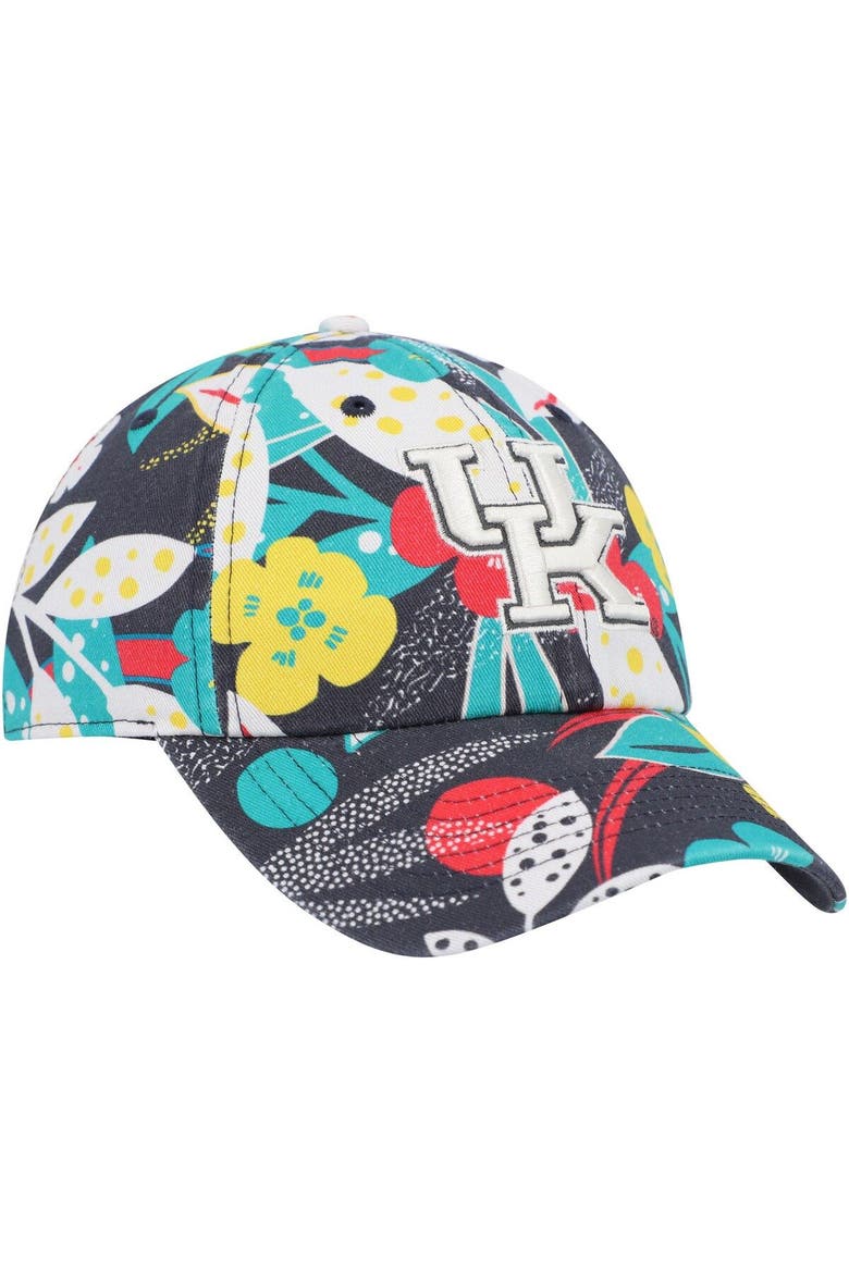 Women's '47 Charcoal Kentucky Wildcats Plumeria Clean Up Adjustable Hat, Alternate, color, Charcoal
