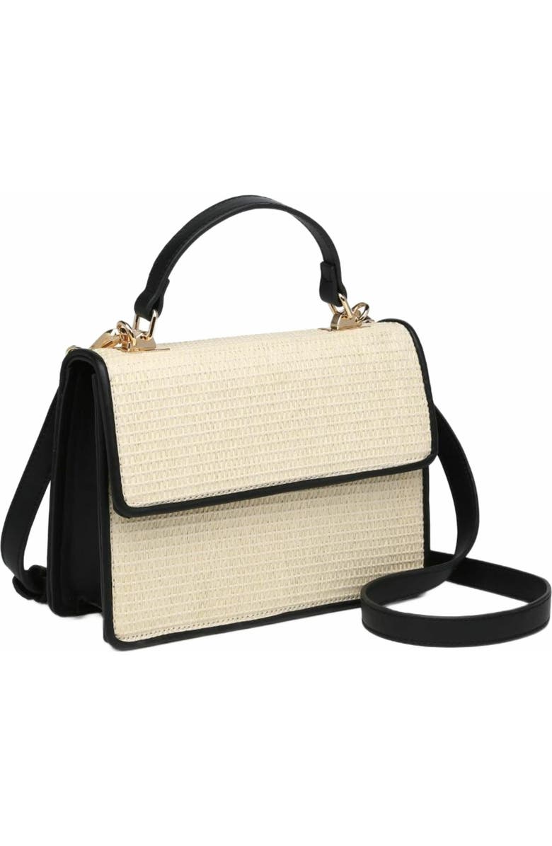 MODA LUXE Ruth Crossbody, Alternate, color, Ivory Black