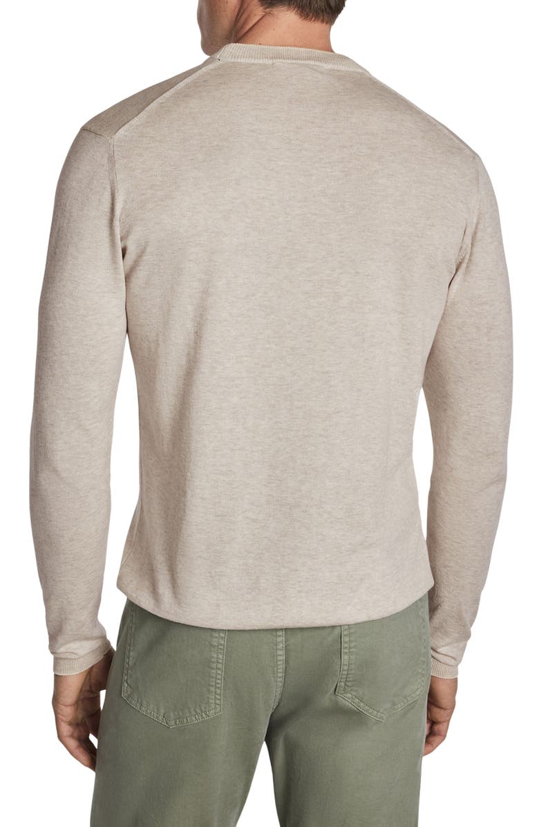 Jack Victor Dan Cotton Sweater, Alternate, color, Oyster