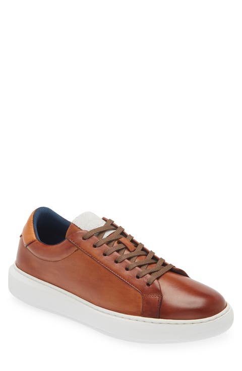 Puff Low Top Leather Sneaker (Men)