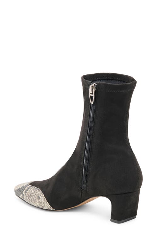 Dolce Vita Anika Block Heel Bootie In Black