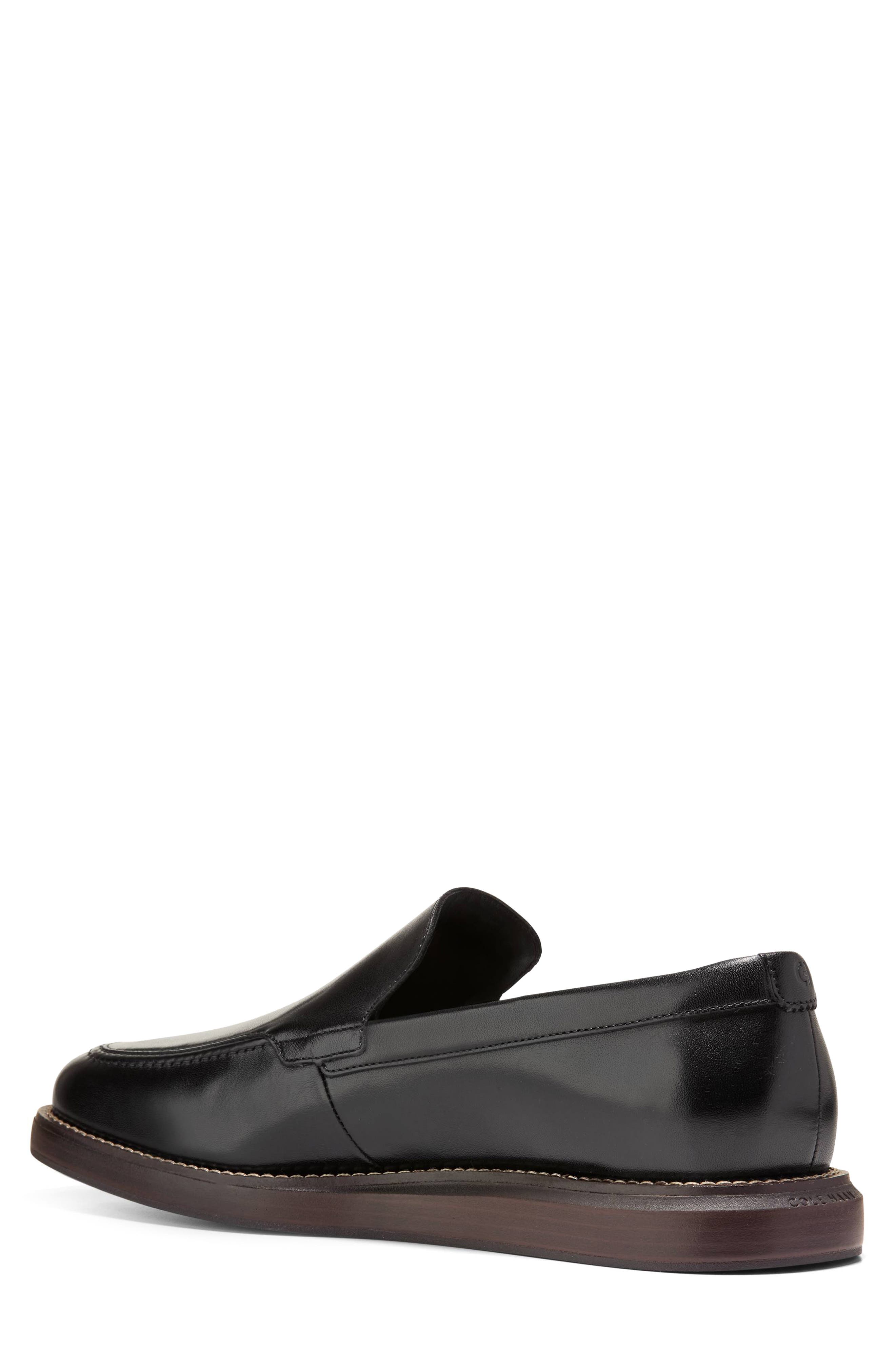 Cole Haan Grand Neoclassic Venetian Loafer, Alternate, color, Black / Dk Natural