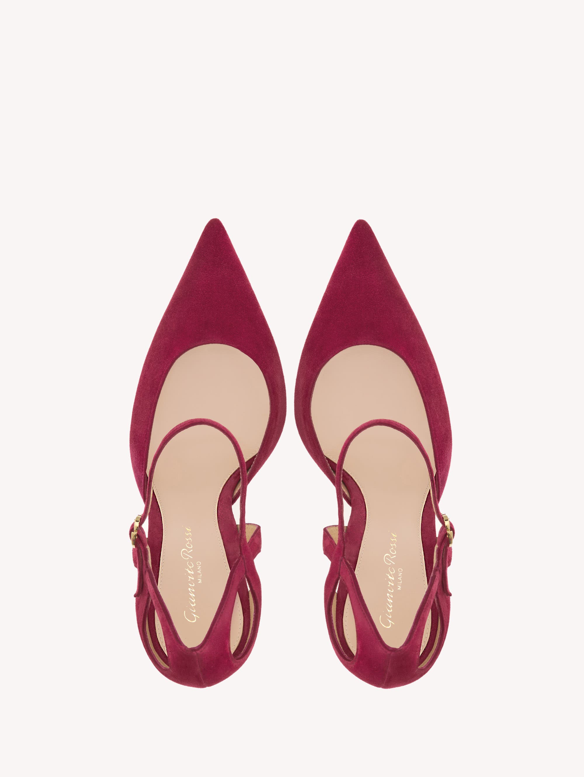Charlotte Pump, Alternate, color, Fuchsia Suede Leather