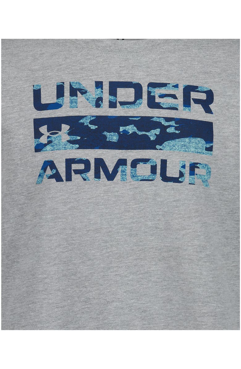 Under Armour Kids' Stacked Logo Graphic T-Shirt, Alternate, color, Mod Gray