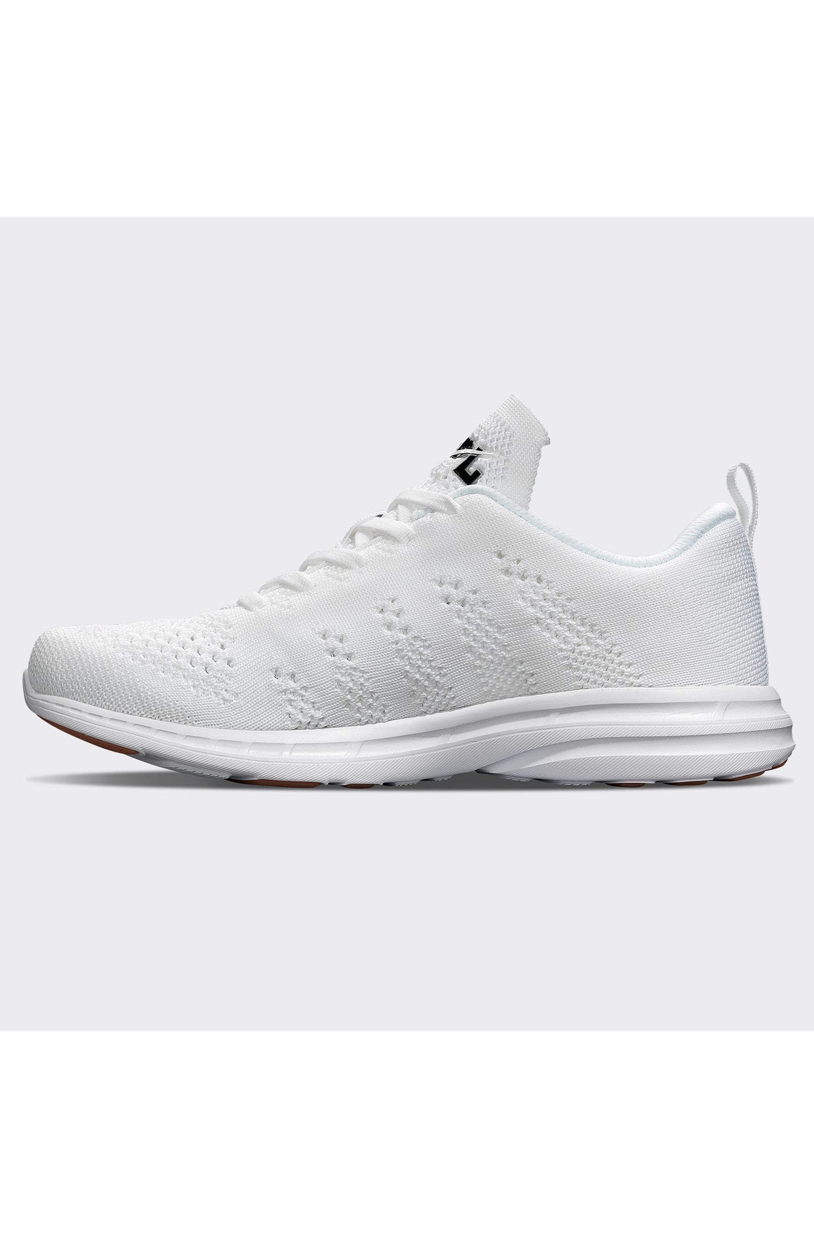 Women's TechLoom Pro White Black Gum Sneaker, Alternate, color, White-Black-Gum