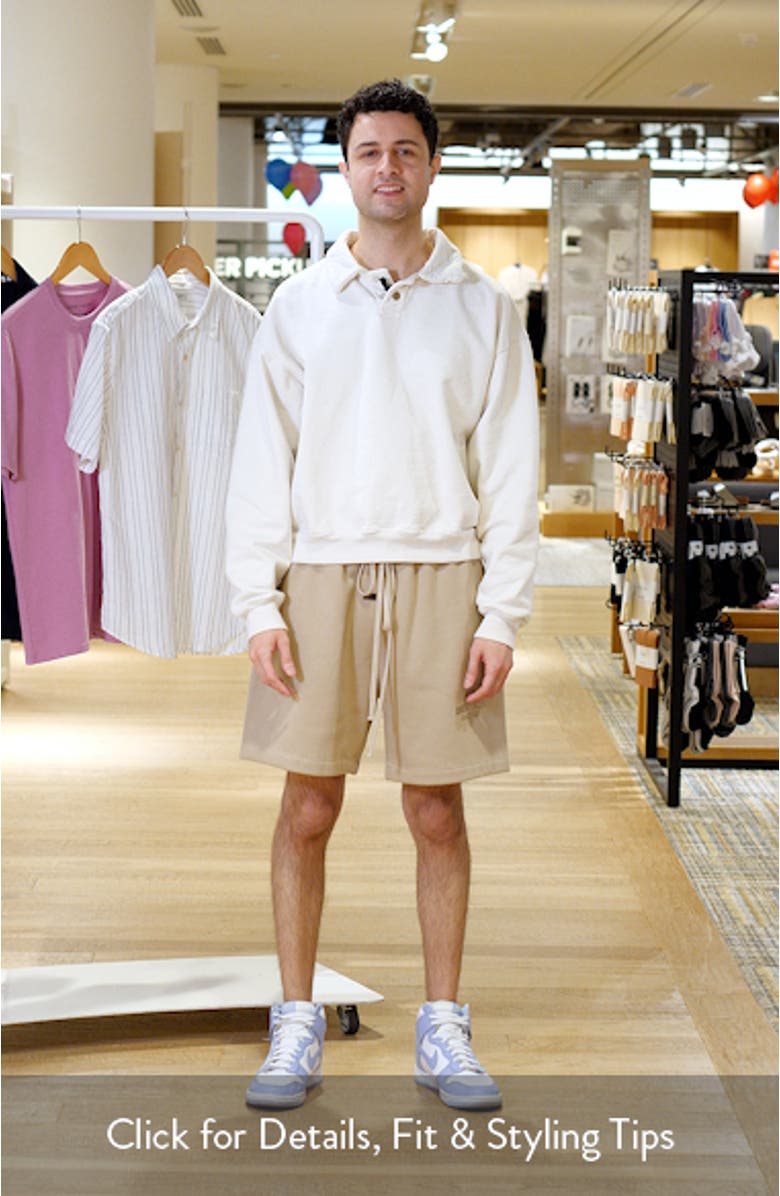 Fleece Soccer Shorts, sales video thumbnail