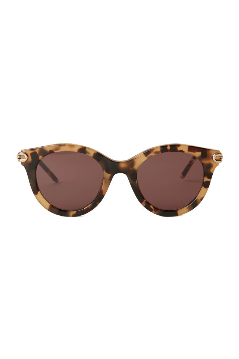 Penny Acetate Sunglasses, Main, color, Tortoiseshell