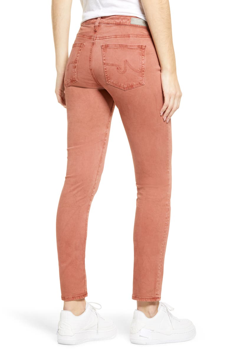 AG 'The Prima' Cigarette Leg Skinny Jeans, Alternate, color, Sulfur Canyon C
