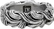 John Varvatos Carved Band Ring