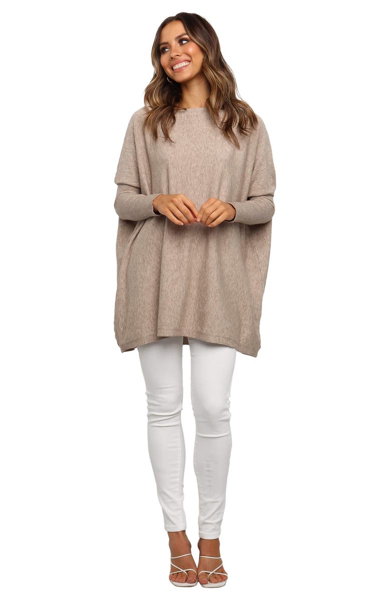 Petal & Pup Jemma Boatneck Tunic Sweater, Alternate, color, 