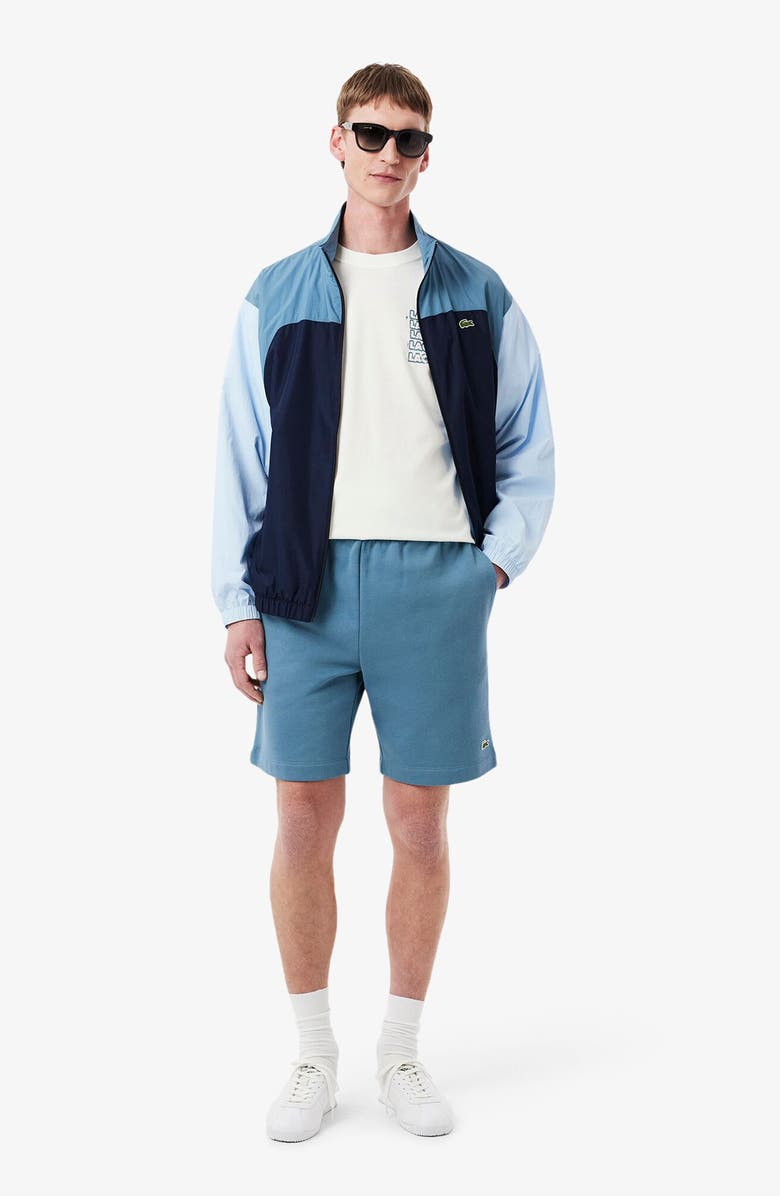 Lacoste Stencil Classic Fit Graphic T-Shirt, Alternate, color, Cpi Flour/ Limestone