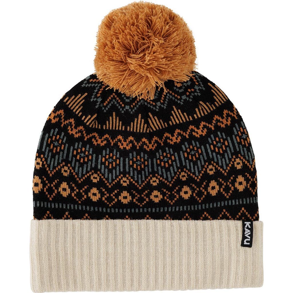 Kavu Herschel Pom Beanie In Multi