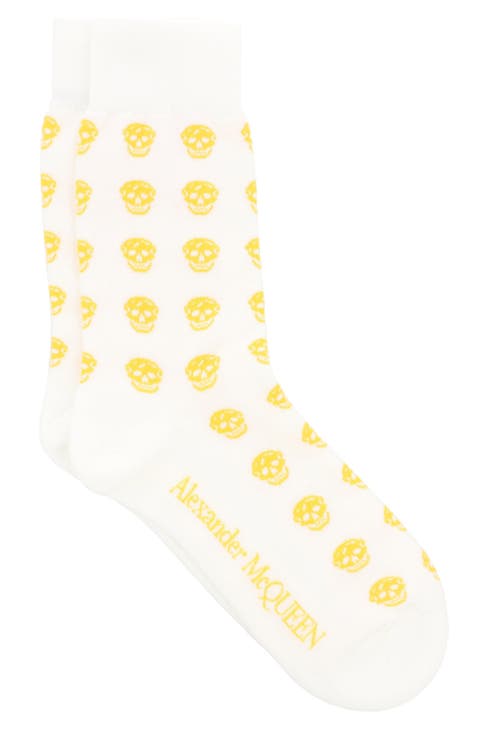 Skull Logo Crew Socks