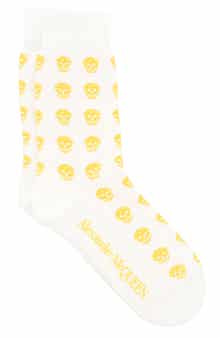 Alexander McQueen Puma Skull Logo Crew Socks