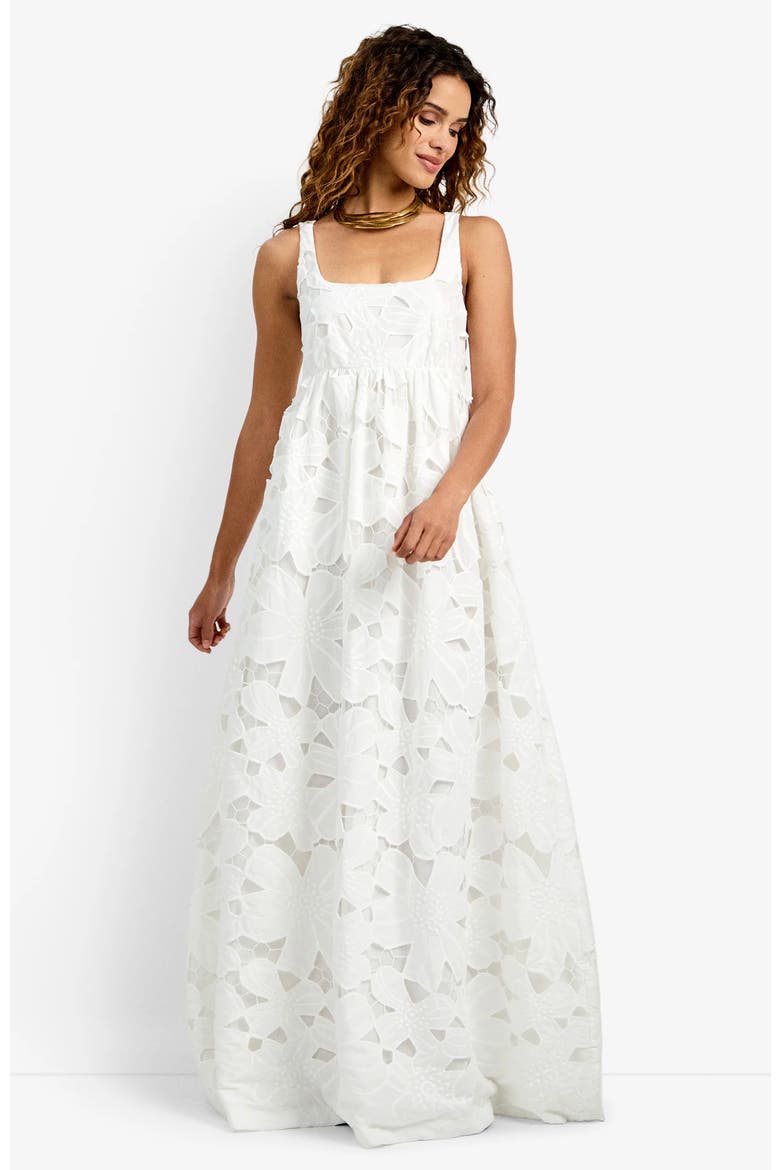 Ariel Dress, Main, color, Whitewash