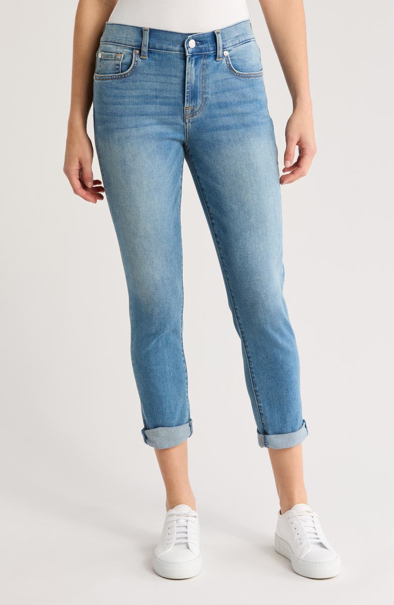 7 For All Mankind Josefina Ankle Crop Boyfriend Jeans, Main, color,