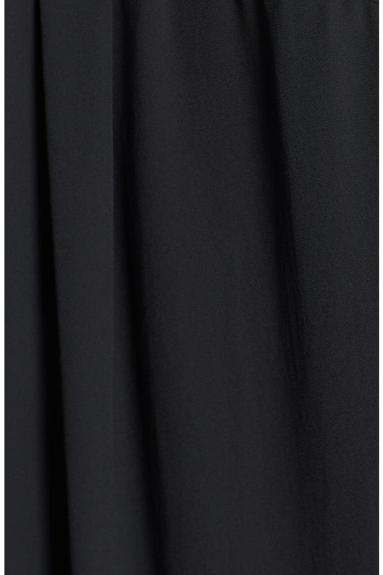Surplice Woven High/Low Top, Alternate, color, BLACK