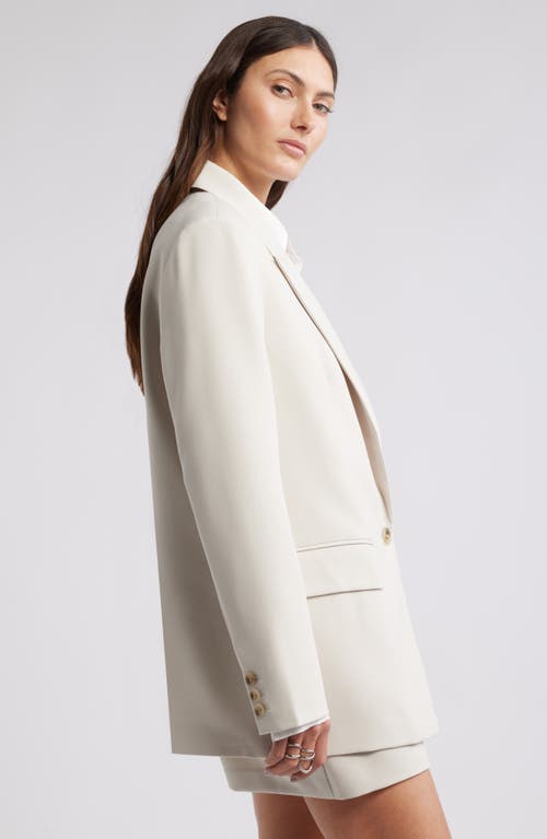 Open Edit The Icon Blazer In Beige Pumice