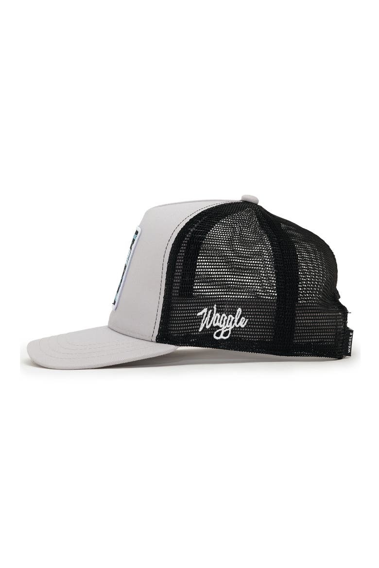 Galactic Greens Trucker Hat, Alternate, color, GRAY