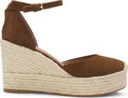 BOSS Madeira Espadrille Platform Wedge Pump