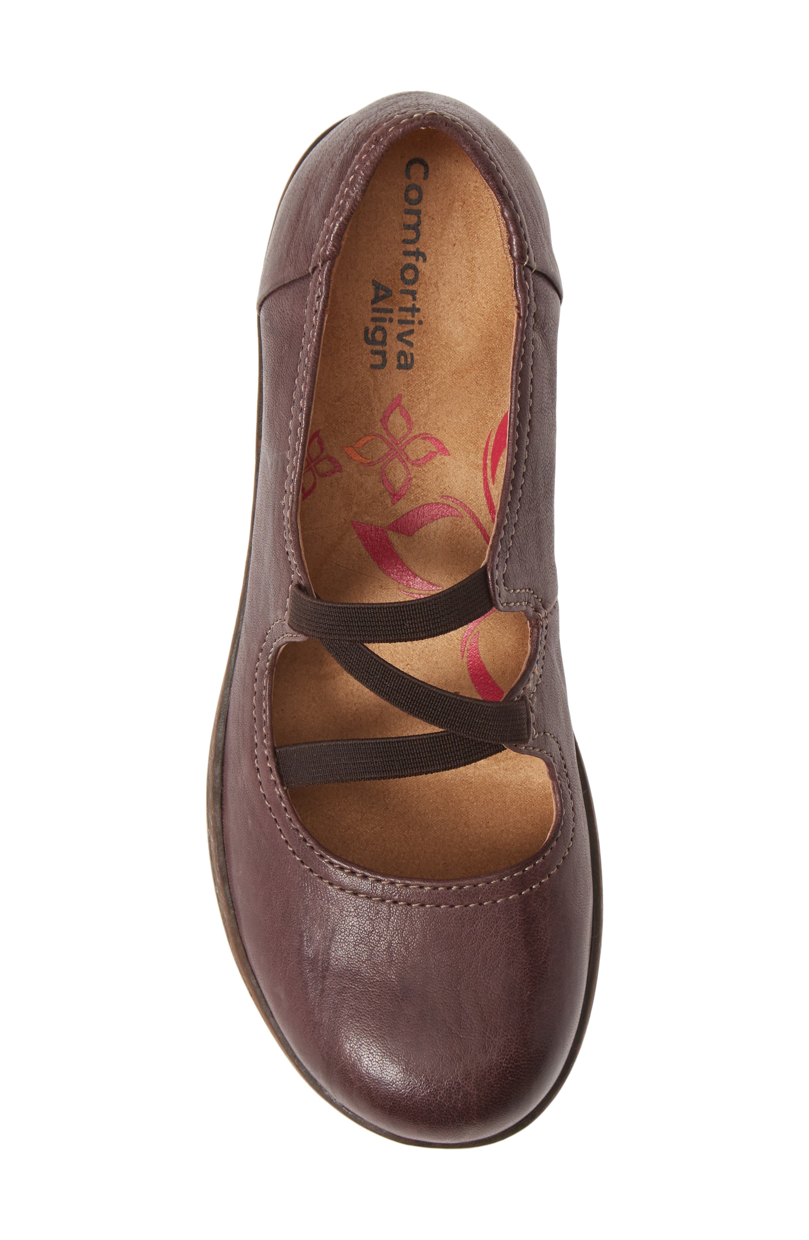 Farmington Flat, Alternate, color, BROWN LEATHER
