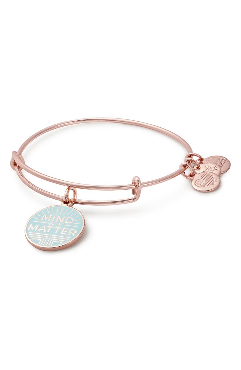 Alex and Ani Mind over Matter Expandable Charm Bangle, Main, color,
