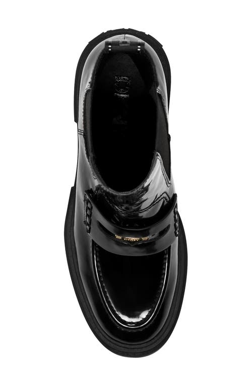 Dkny Tisbury Platform Chelsea Boot In Black