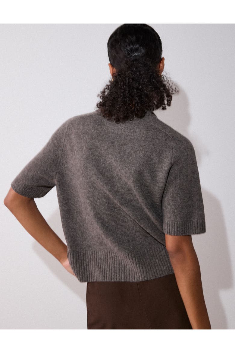 Wool Knitted Tee, Alternate, color, Neutral