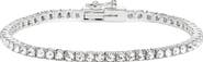Nordstrom Cubic Zirconia Tennis Bracelet, 3mm