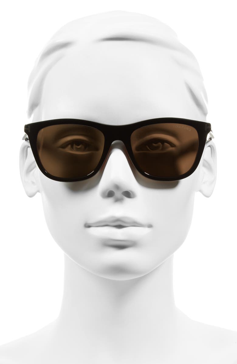 TOM FORD Andrew 54mm Retro Sunglasses, Alternate, color, 