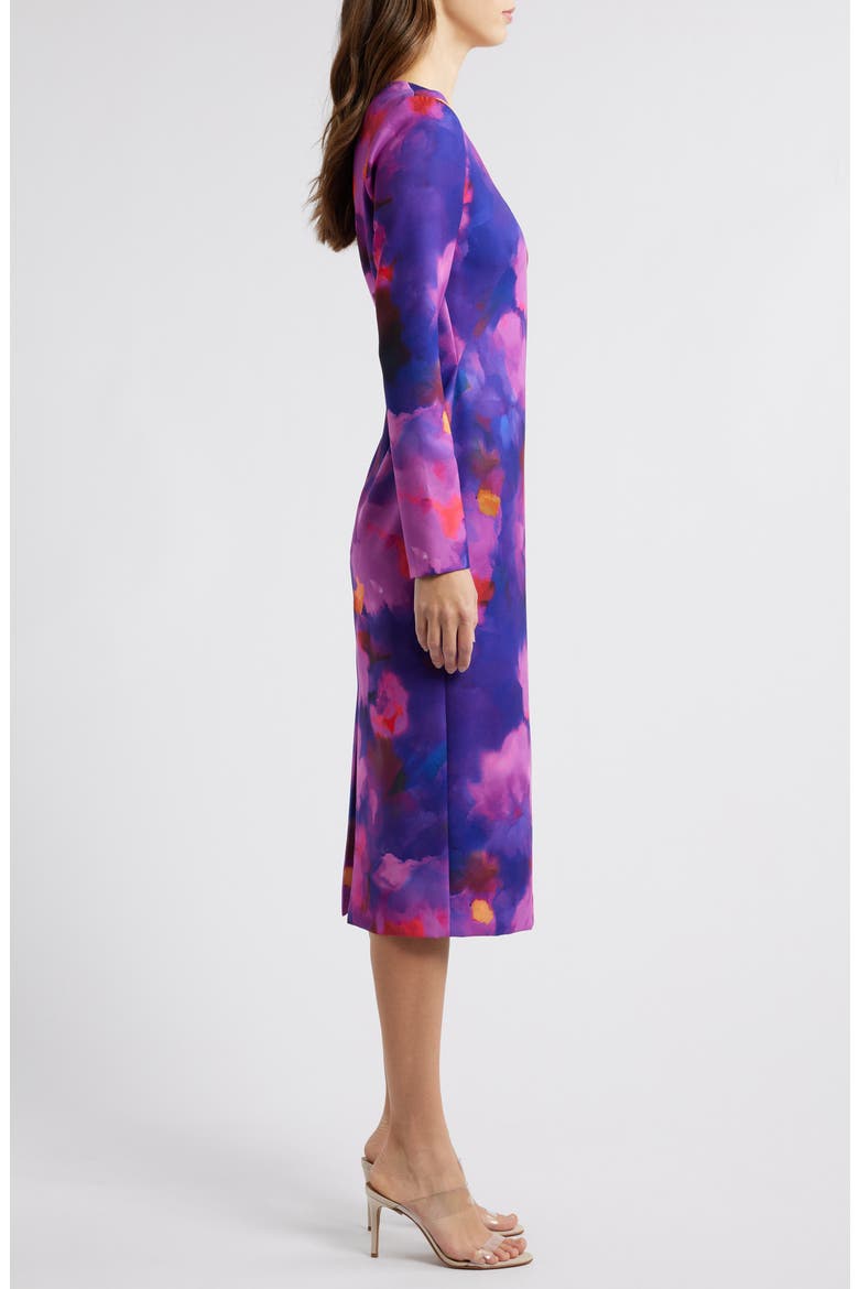 Naylah Long Sleeve Sheath Dress, Alternate, color, EUPHORIC HARMONY