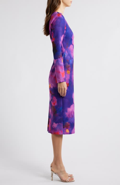Black Halo Naylah Sheath Dress In Euphoric Harmony