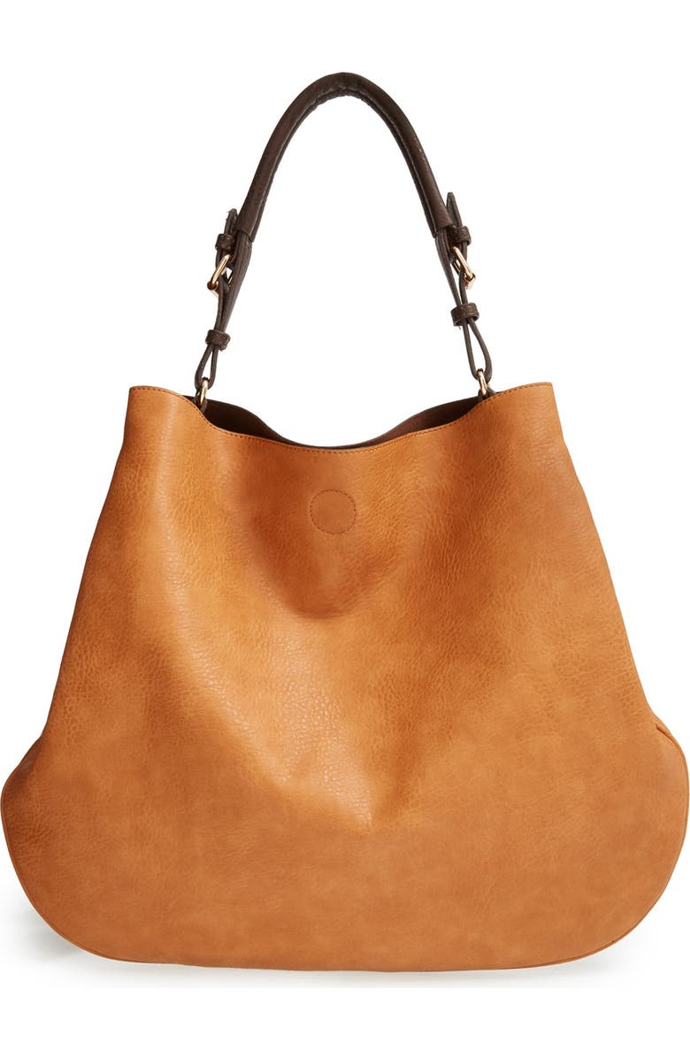 Sole Society 'Capri' Faux Leather Tote, Main, color,