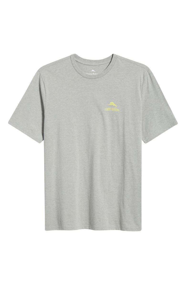 Tommy Bahama Finish Lime Graphic T-Shirt, Alternate, color, Grey Heather