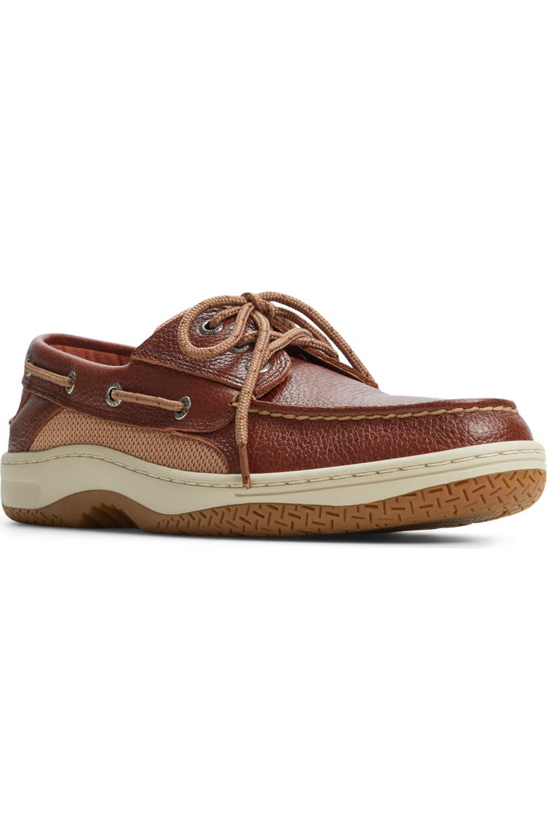 Sperry Billfish 3-Eye Boat Shoe, Alternate, color, Brown