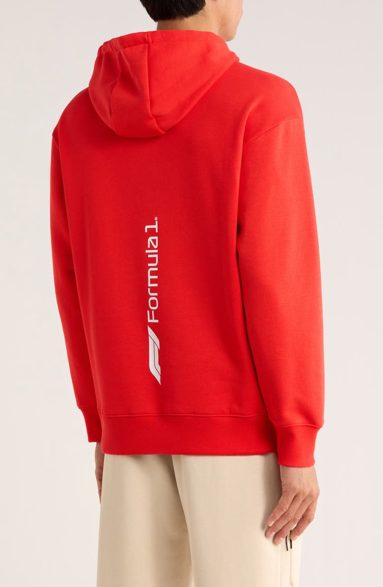 PUMA F1 Essential Graphic Hoodie, Alternate, color, Pop Red