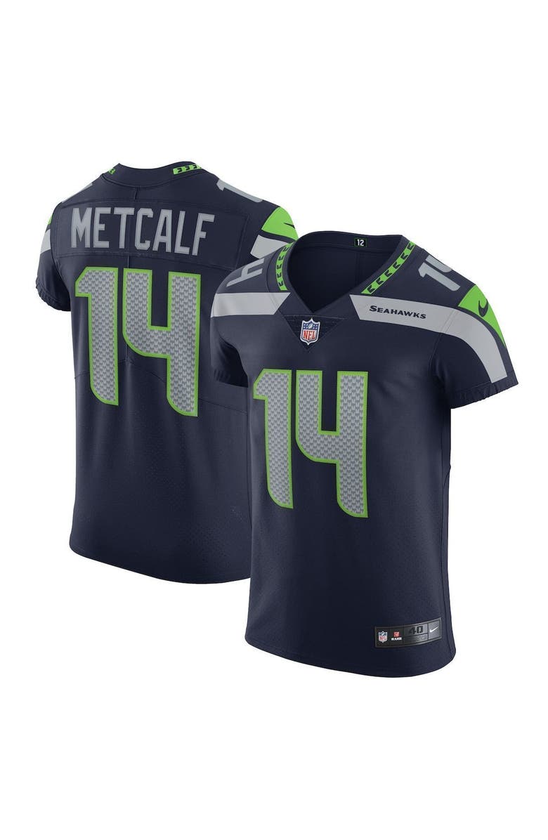 Nike Men's Nike DK Metcalf College Navy Seattle Seahawks Vapor Elite Player Jersey, Main, color, Navy