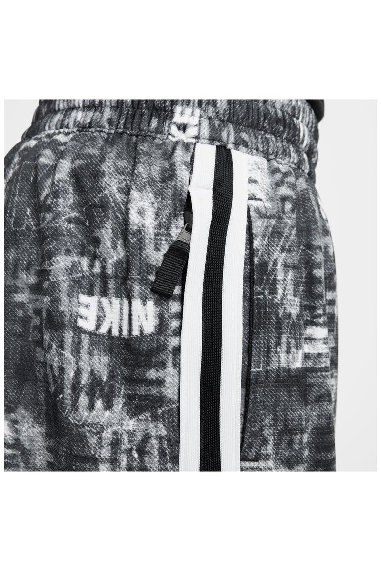 Kids' DNA24 Dri-FIT Basketball Shorts, Alternate, color, BLACK/ WHITE
