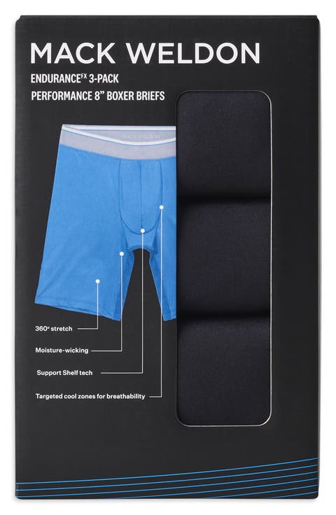 3-Pack Endurance FX Boxer Briefs